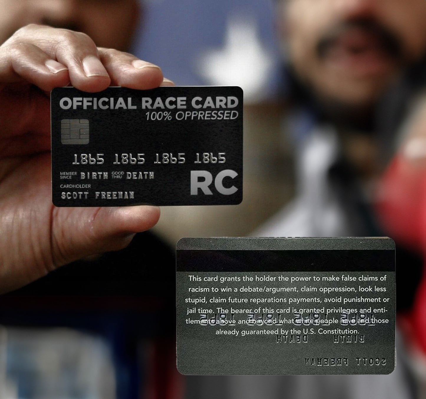 Official Race Card